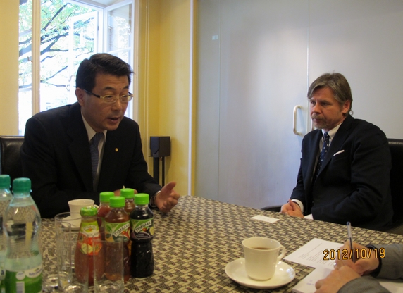 Meeting with Principal of Adam Mickiewicz University